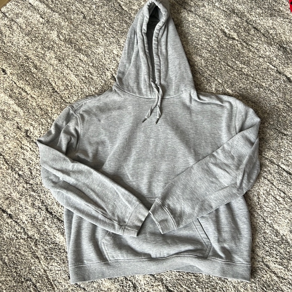 Topshop Gray Hoodie
